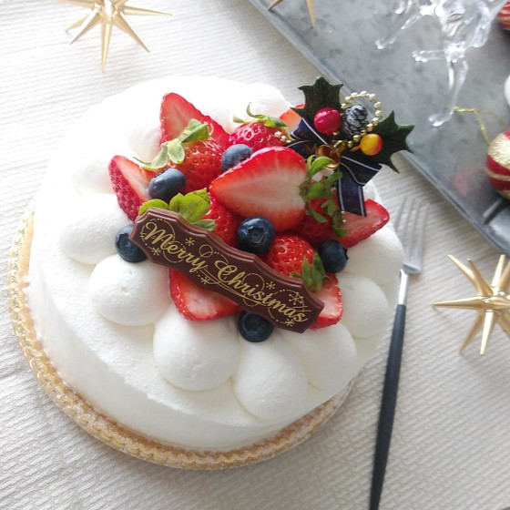 クリスマスデコレーションケーキ♡