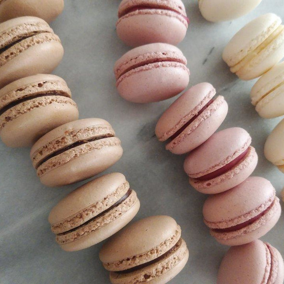 マカロン3種(チョコ＆バニラ＆苺)