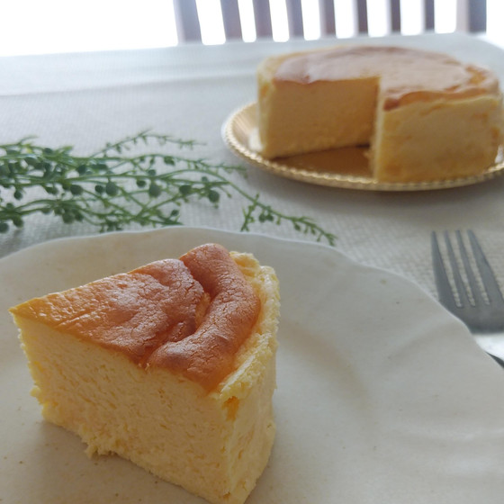 【初級】スフレチーズケーキ