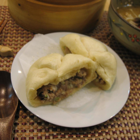 粉から作る！肉まん＆簡単薬膳スープ