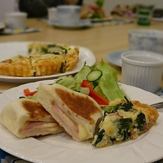 おうちカフェ！キッシュ＆パニーニパン