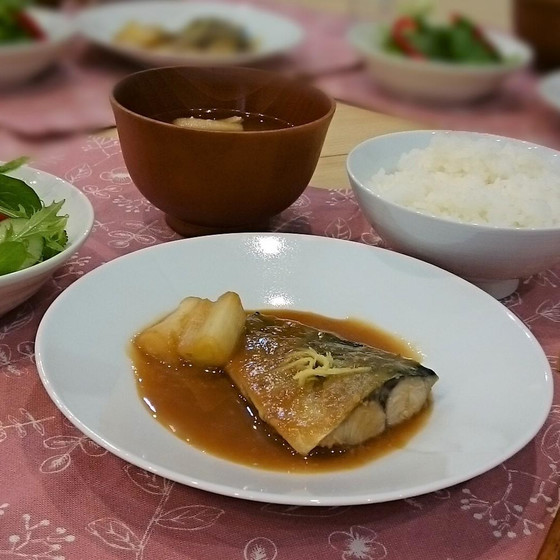 魚の煮付け【サバの味噌煮】