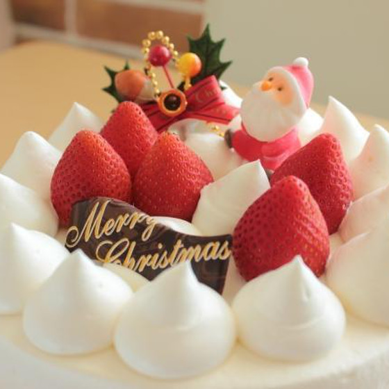 オリジナルXmasケーキ作り