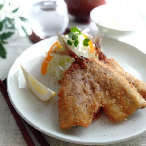 【魚さばき】アジを背開きにしてふっくら【アジフライ】