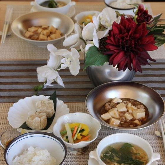 広東風麻婆豆腐　一汁三菜レッスン　