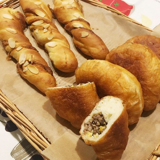 手ごねパンレッスン4月
