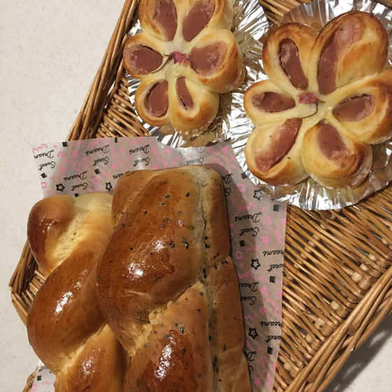 手ごねパンレッスン４月