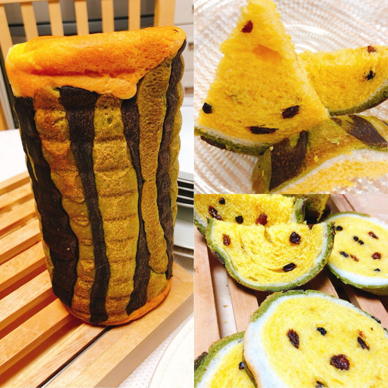可愛いスイカパン♥夏休み親子お楽しみレッスン♪