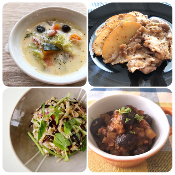 おうち薬膳クラス1月★『冬のおうちご飯を楽しむお洒落メニュ』