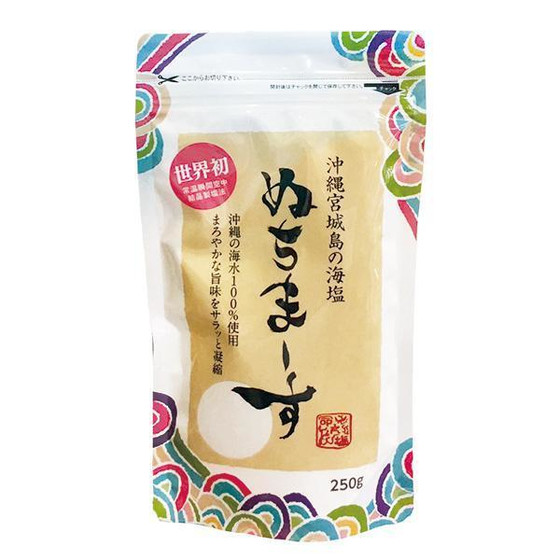 ミネラル豊富な沖縄のぬちまーすを使います♪