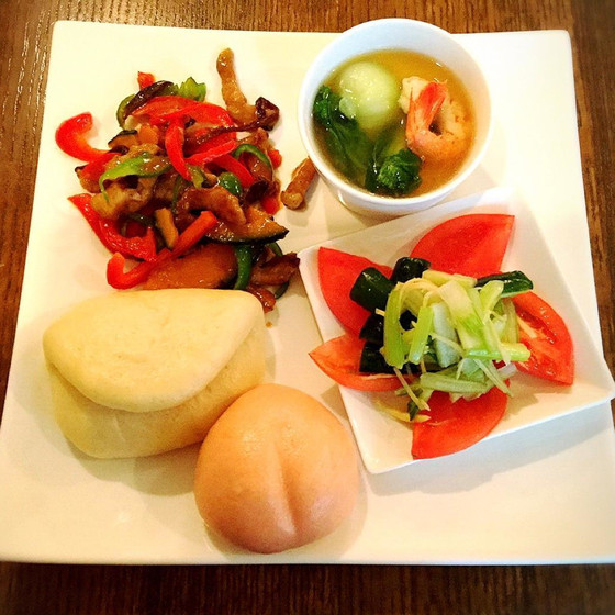 手作り中華饅＆チャイニーズ