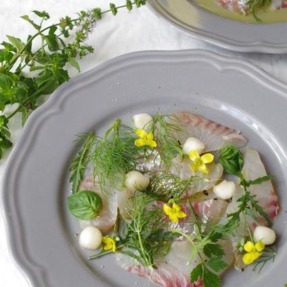 旬の魚を味わいつくす料理教室京都　「紅葉鯛」
