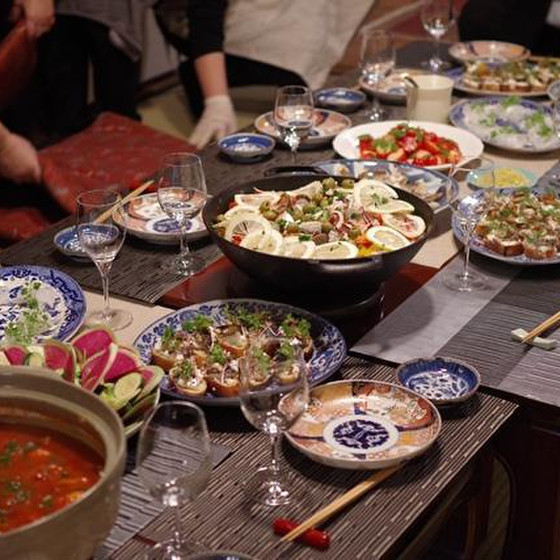 京都　魚とチーズとワインの会