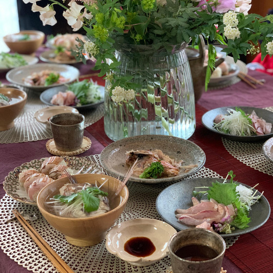 お魚のさばき方　のどぐろ