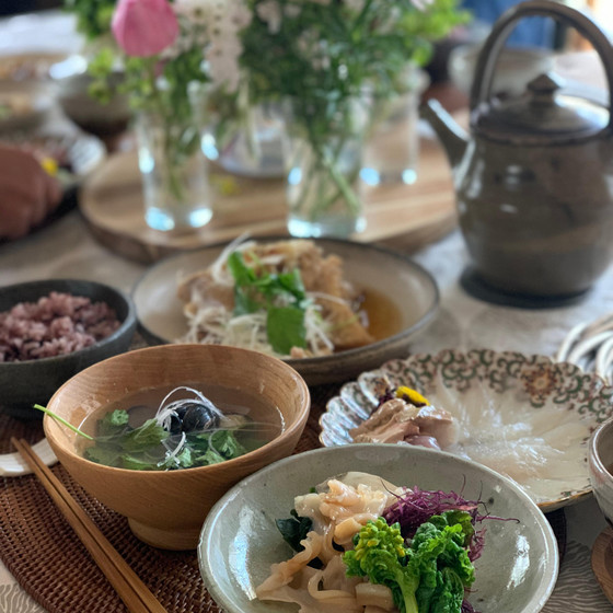 お魚のさばき方　舌平目・はまぐり
