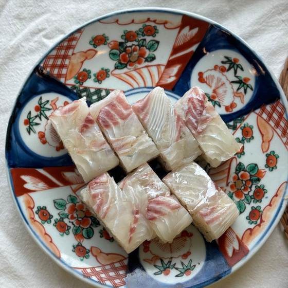 鯛の箱寿司教室