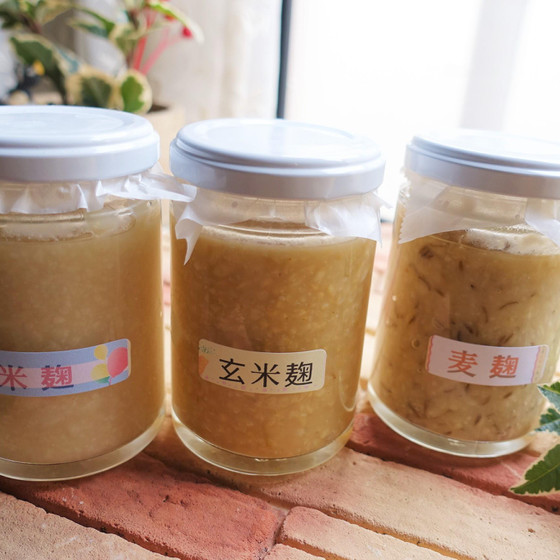 【おうち発酵ごはん】○麹のおはなし・3種の塩麹作り