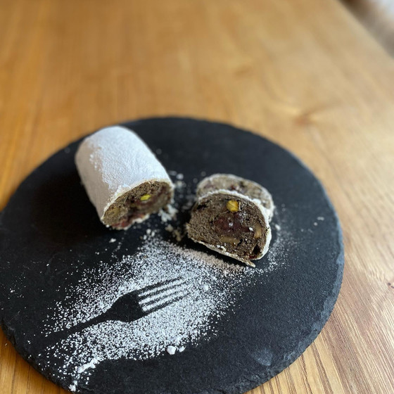 クリスマスほうじ茶シュトーレン