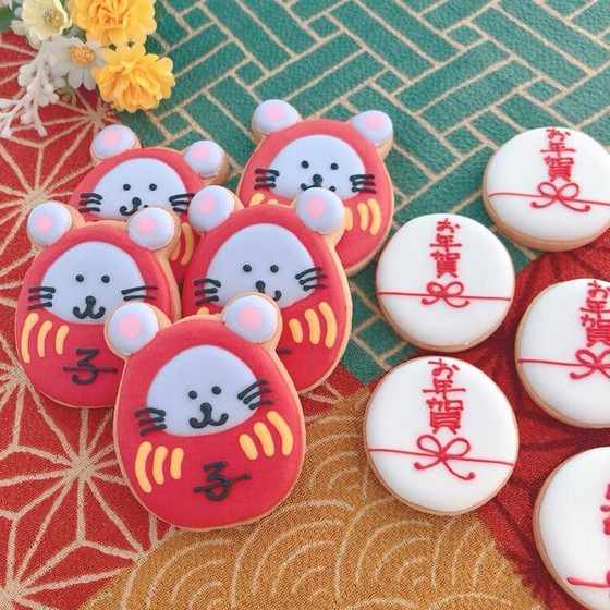お年賀アイシングクッキーを作ろう！