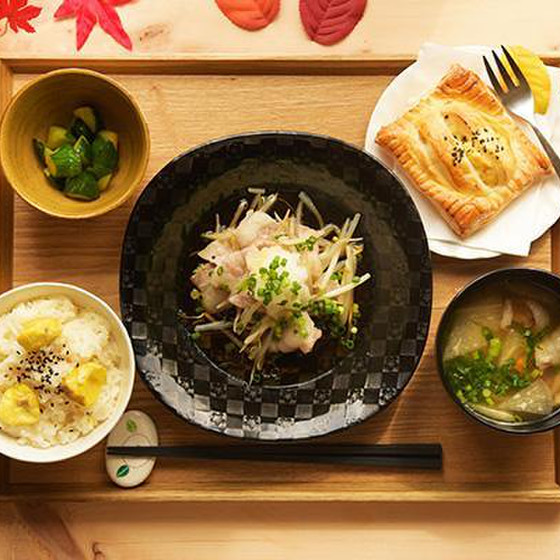 Cメニュー　秋満載！栗と芋のハーモニー