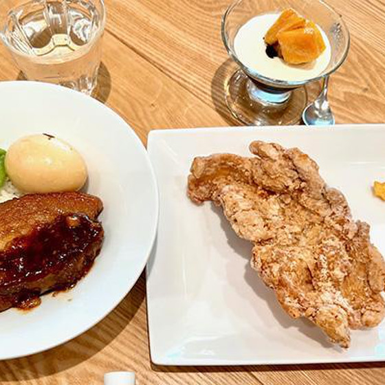 Bメニュー　肉好き女子におすすめ！台湾名物ルーロー飯とザクザクチキン