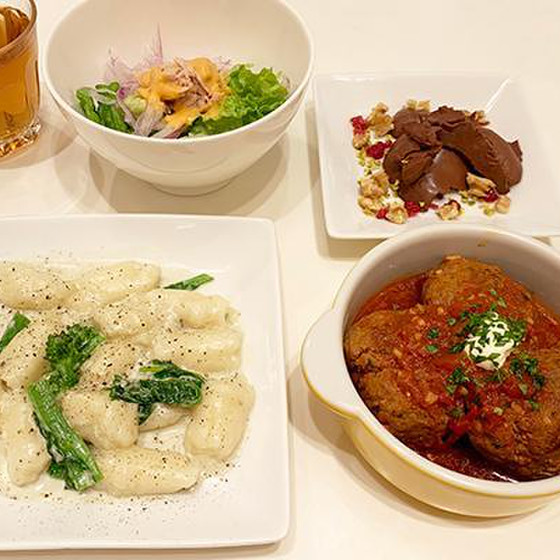 Aメニュー　手作りニョッキのおしゃれイタリアン