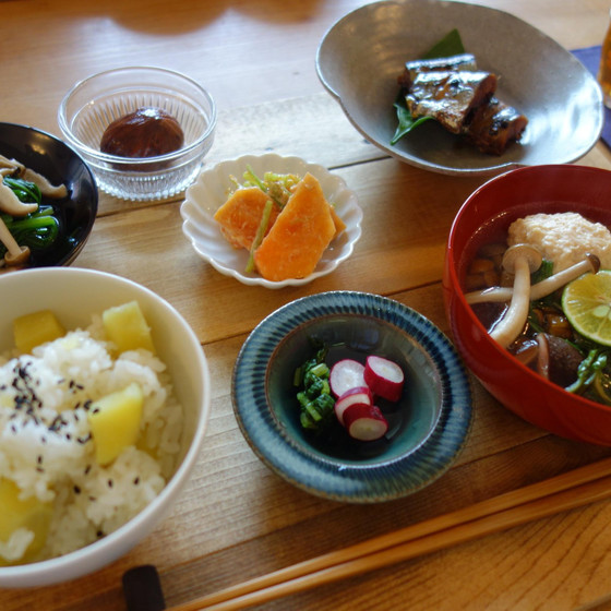 秋野菜を楽しむ和食