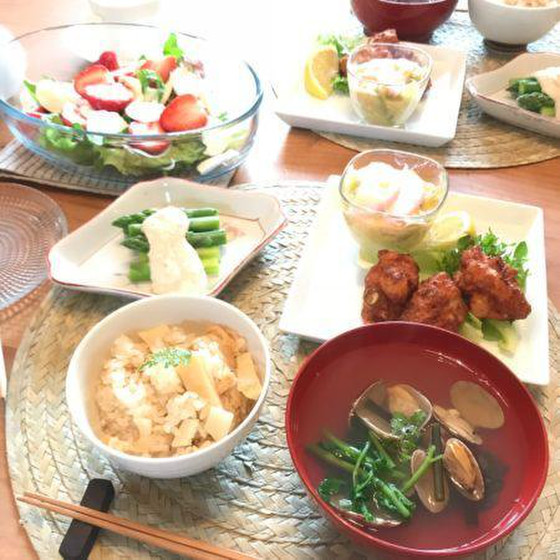 筍のゆで方もマスター「春の素材の和食レッスン」