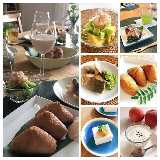 【アンコールレッスン】いなり寿司と香味野菜を楽しむ和食