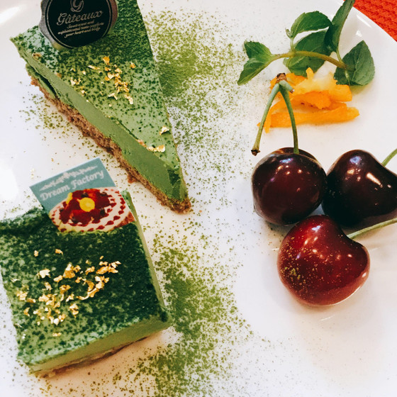 和風ロースイーツ(抹茶ケーキ)