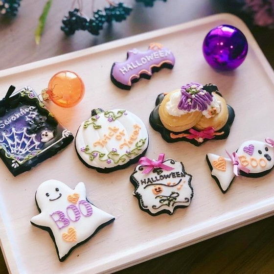 ハロウィンアイシングクッキーワークショップ