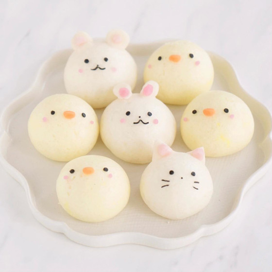 可愛い動物たちのお饅頭作り（MAYUMI）