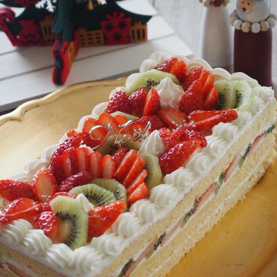 ナッペをしない！クリスマスケーキ