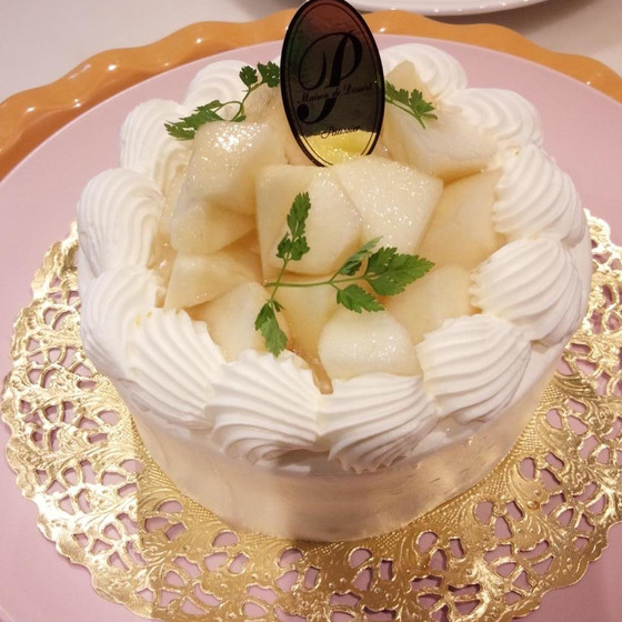洋なしのショートケーキとフロランタンショコラ