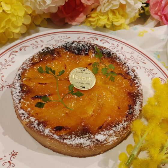フレッシュオレンジ焼きタルト