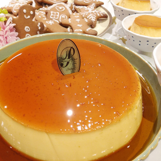 堅焼きプリン