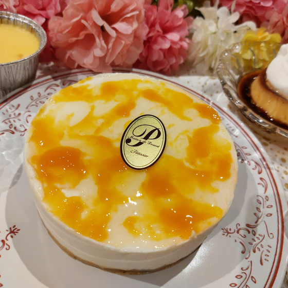 レアチーズケーキとベトナムプリン(オプション)