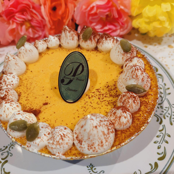 かぼちゃプリンとショコラ·ナッツクッキー