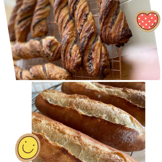 フランスパンフィセル　小倉あんデニッシュ