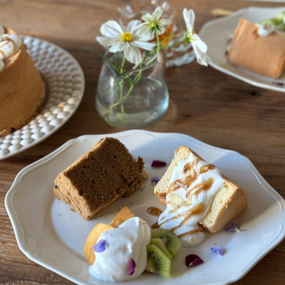 シフォンケーキ体験レッスン