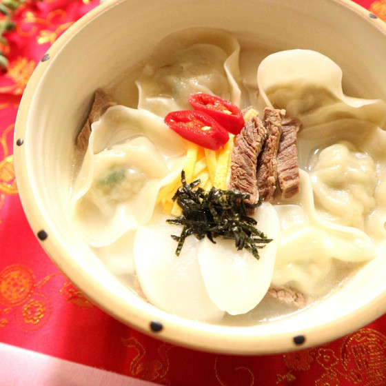 新年のお祝い膳～トック＆ジョン盛り合わせ