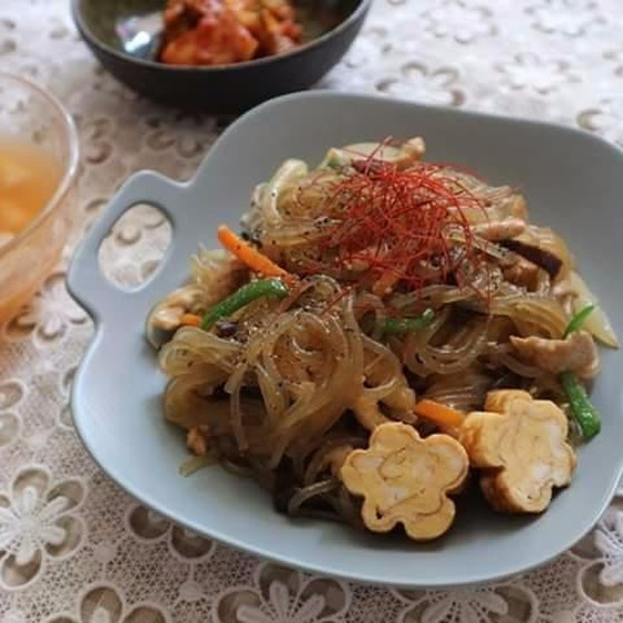 チャプチェ＆海鮮チヂミで韓国ランチの会