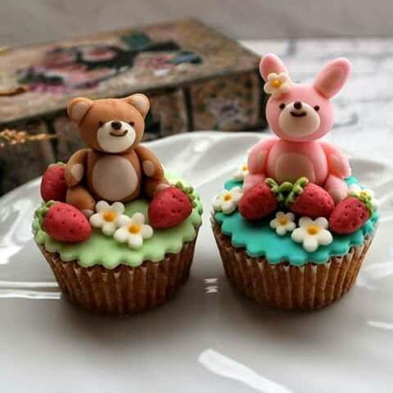 ALAバニー＆ベアカップケーキ