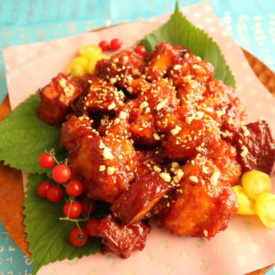 【皆が好きな大人気の味】ヤンニョムチキン＆コマキンパ