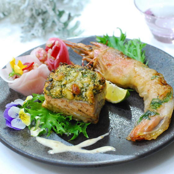シーフードで迎えるクリスマスとお正月　乾杯は泡酒（日本酒）で