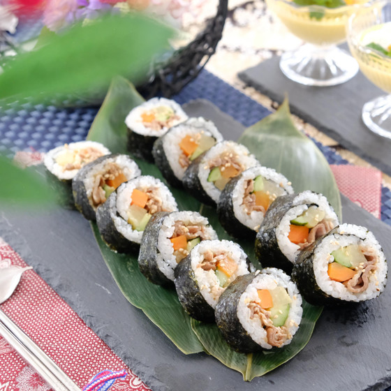 1人１本巻けます。食べきれない分はお持ち帰り下さい。
