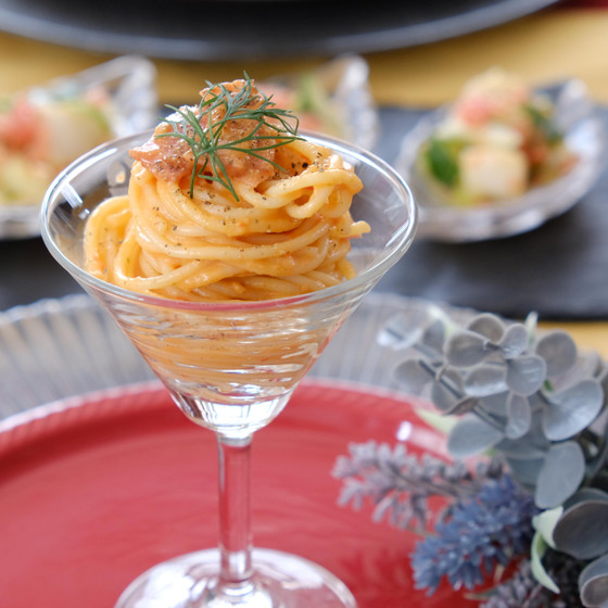 ガスパチョde冷製パスタ