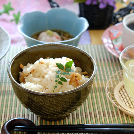 桜えびの炊き込みご飯