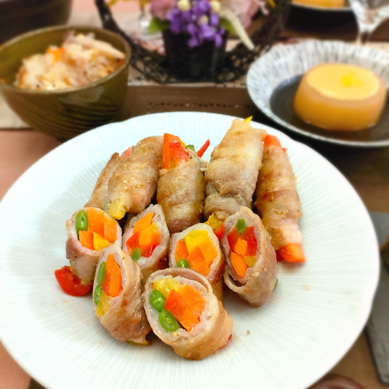 冷めても美味しい肉巻き♪