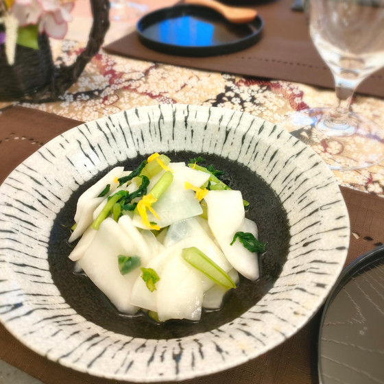 柚子香るかぶの浅漬け。常備菜にも(^^)